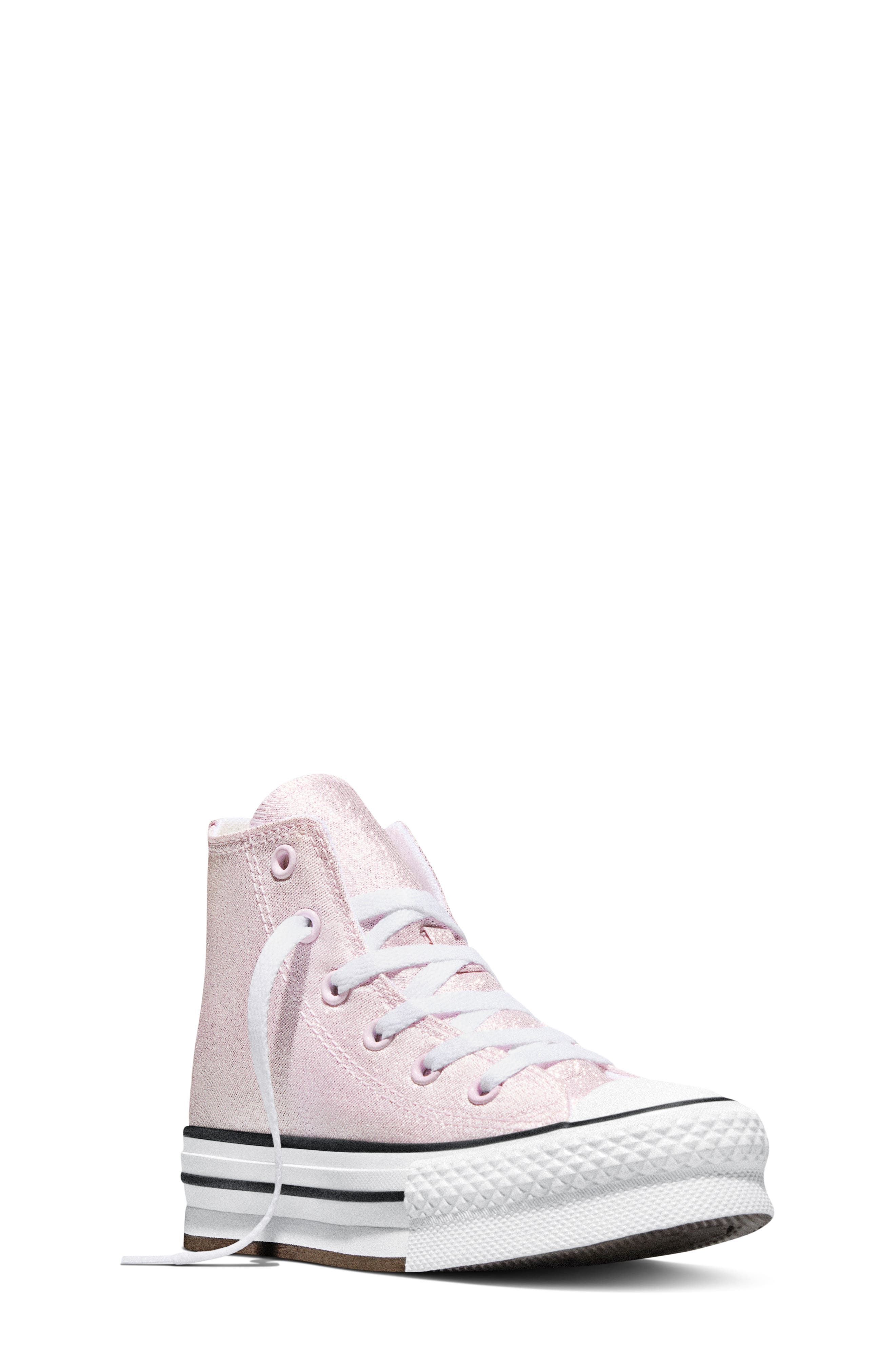 Converse Kids' Chuck Taylor All Star EVA Lift Canvas High Top Platform Sneaker, Main, color, 