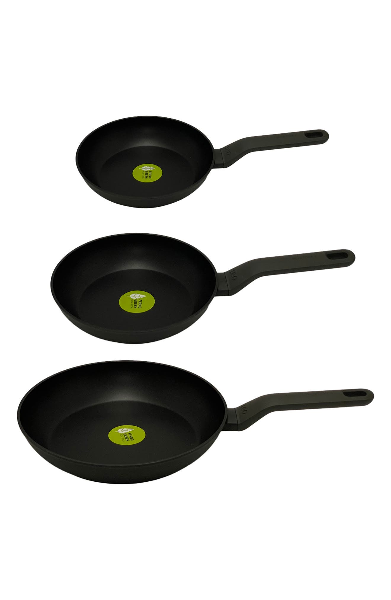 BergHOFF INTERNATIONAL Leo 3-Piece Non Stick Fry Pan Set