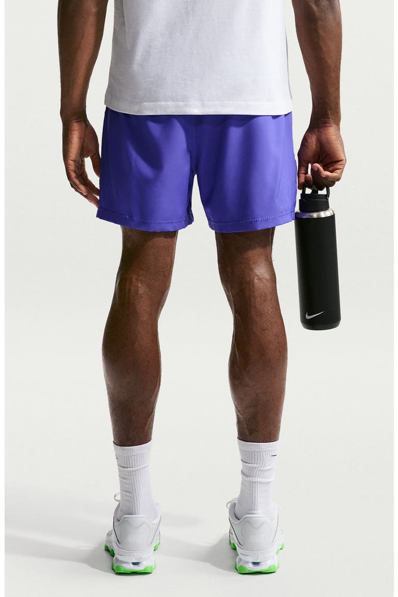 Form Dri-FIT 5-Inch Unlined Versatile Shorts, Alternate, color, PERSIAN VIOLET/ BLACK