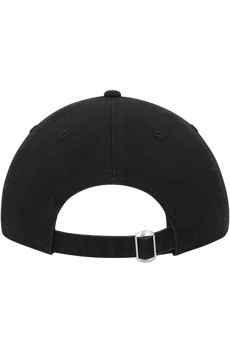 New Era Men's New Era Black Atlanta Dream Core Logo 9TWENTY Adjustable Hat, Alternate, color,