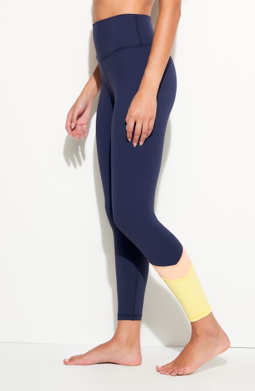 Spiritual Gangster Baldwin Ankle Leggings In Indigo