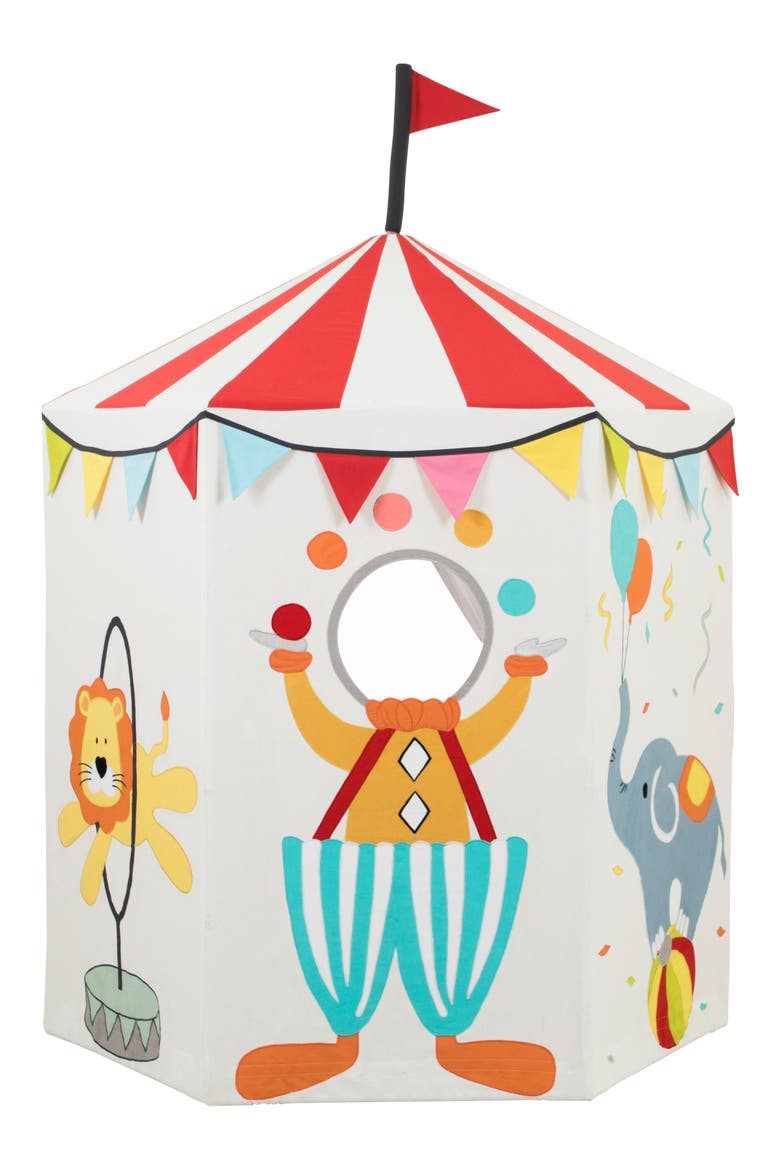 Circus Canvas Play Tent, Alternate, color, MULTI