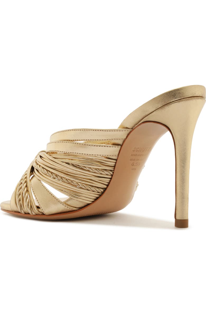 Schutz Gaya Sandal, Alternate, color, Platinum