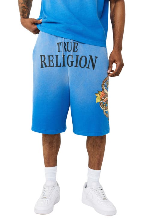 Floral Snake Mikey Cotton Blend Sweat Shorts