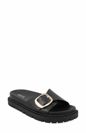 MIA Gya Platform Slide Sandal