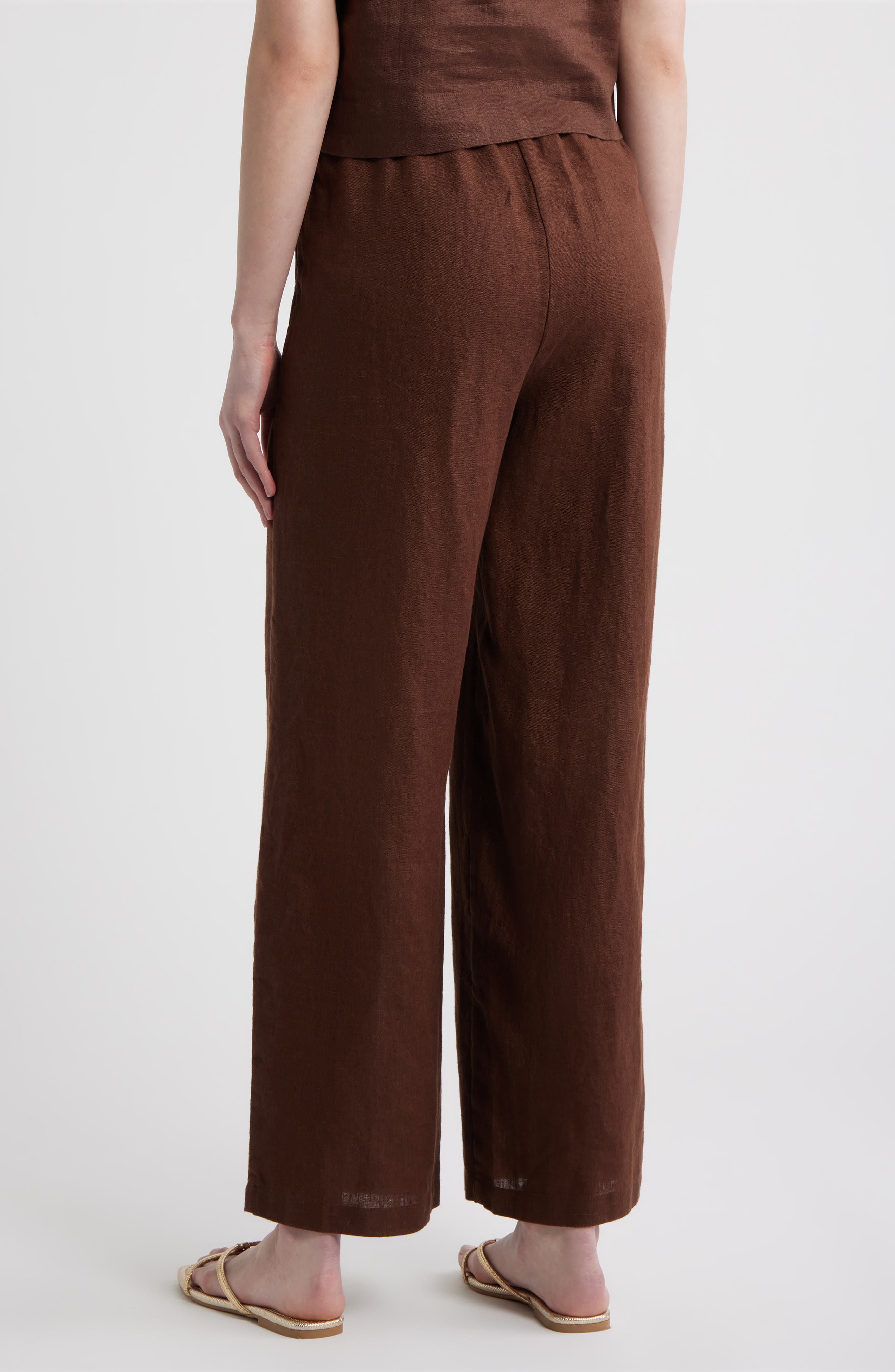 Emmie Linen Drawstring Pants - image 2