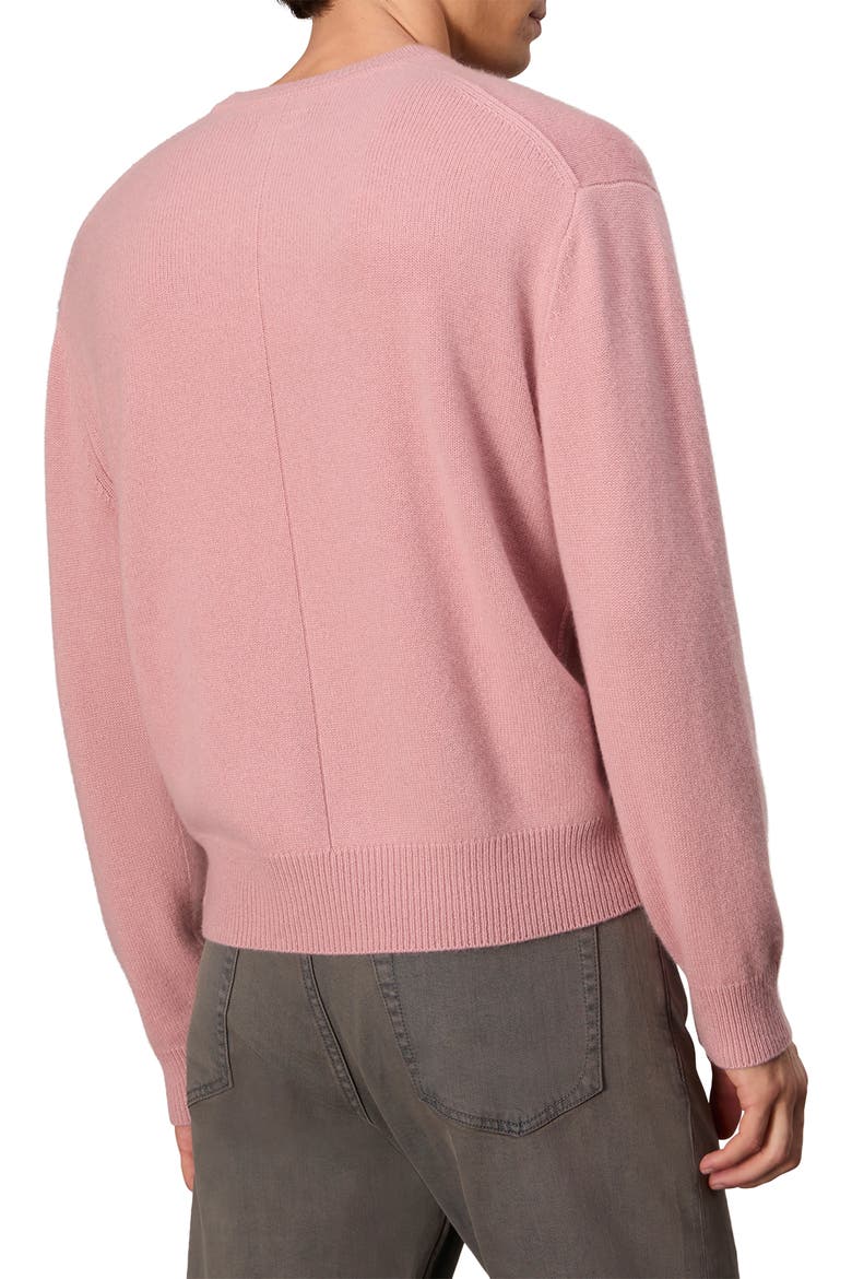 Downing Cashmere Sweater, Alternate, color, WASHEDROSE