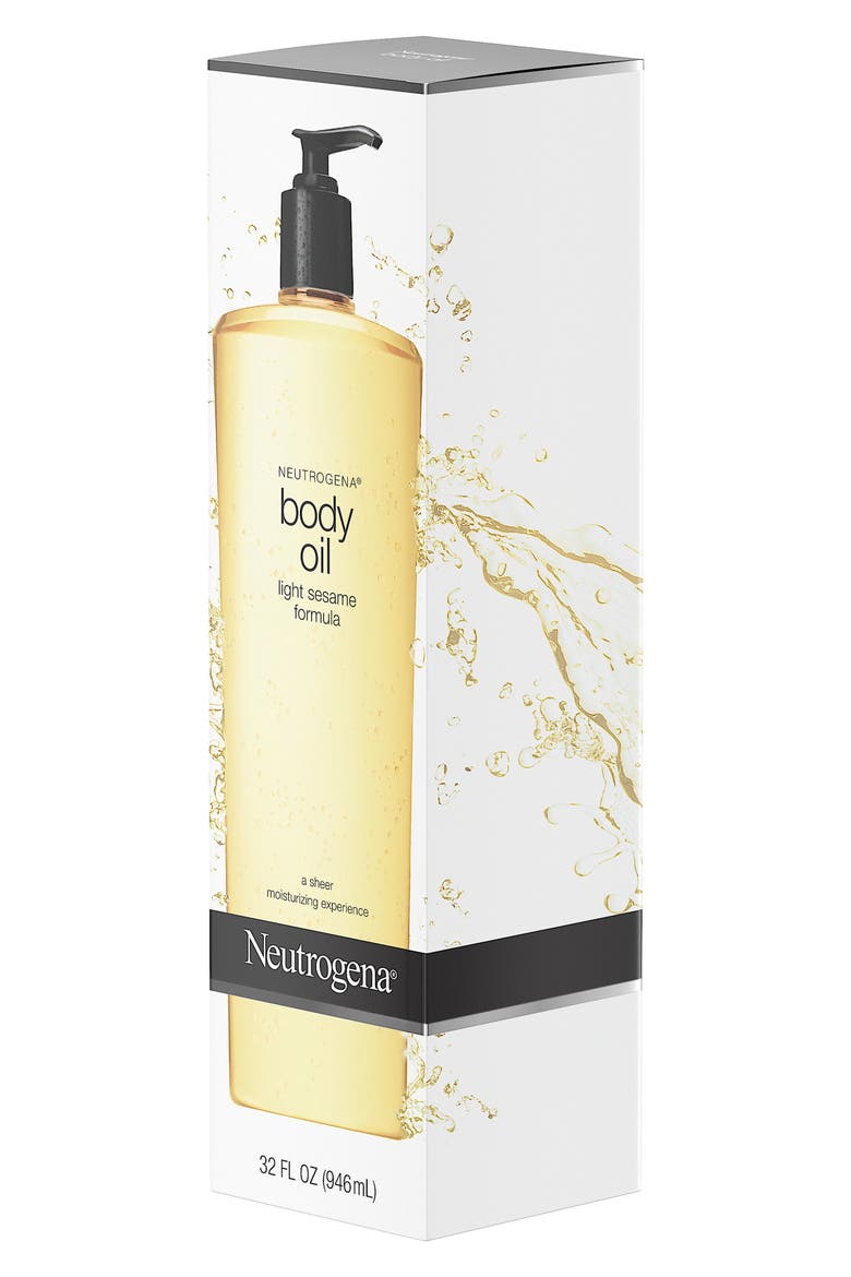 Light Sesame Formula Body Oil - 32 fl. oz., Alternate, color, NO COLOR