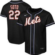 Nike Youth Nike Juan Soto Black New York Mets Fashion Replica Player Jersey