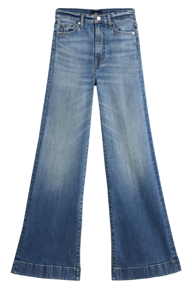 Dojo Tailorless Wide Leg Trouser Jeans, Alternate, color, FADED ECHO