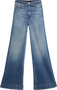 7 For All Mankind Dojo Tailorless Wide Leg Trouser Jeans