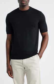 Aurélien Cashwool® Short Sleeve Crewneck Sweater