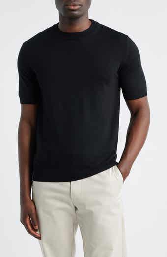 Cashwool® Short Sleeve Crewneck Sweater