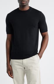 Aurélien Cashwool® Short Sleeve Crewneck Sweater