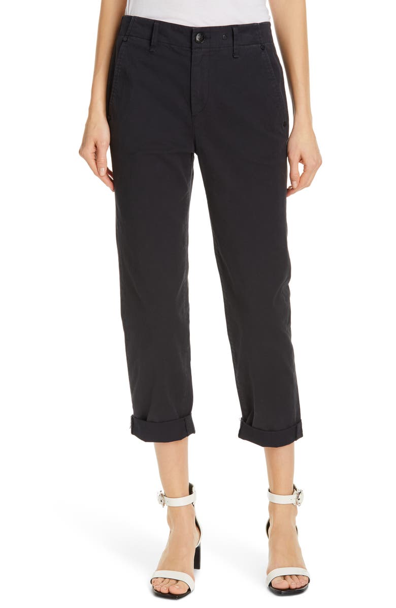 rag & bone Buckley Crop Chino Pants, Main, color, 