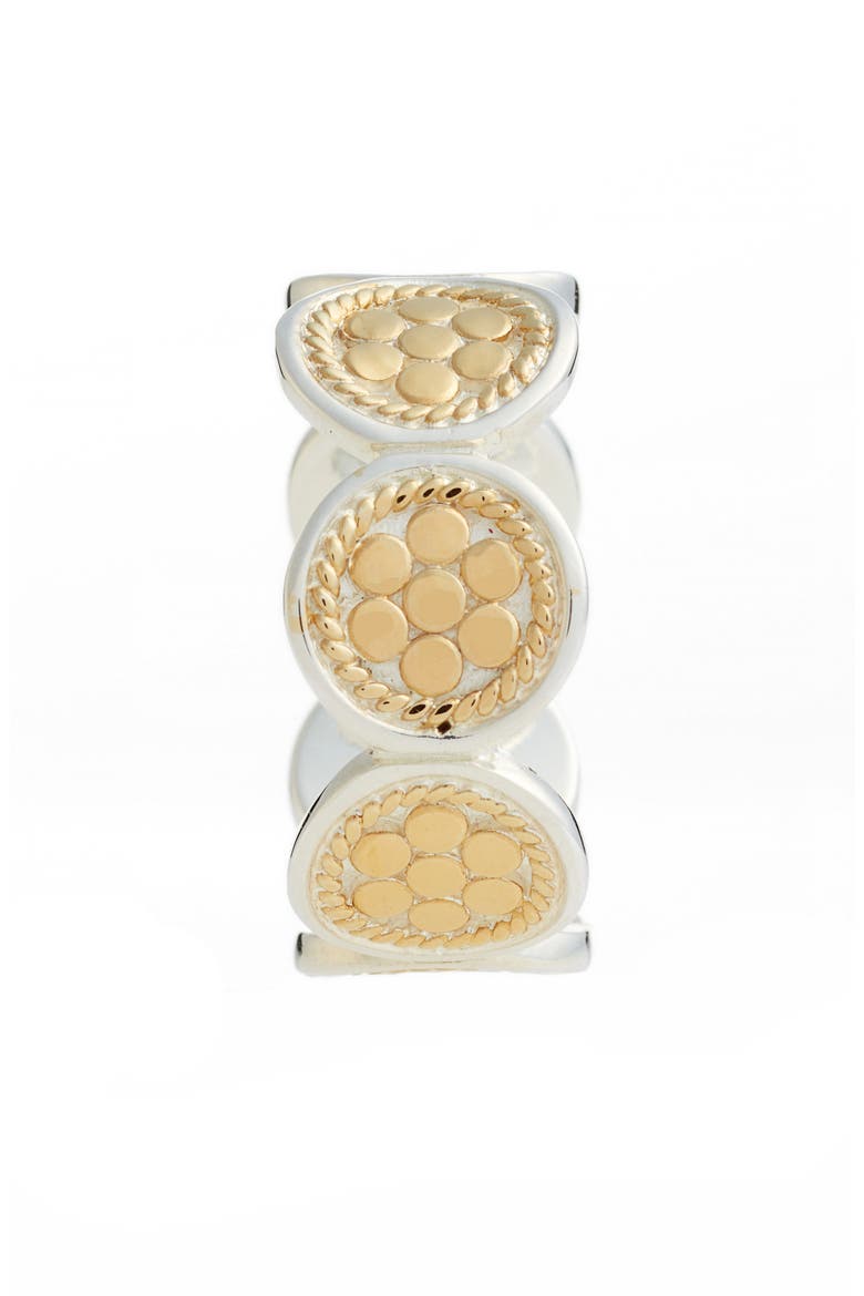 Signature Multi Disc Band Ring, Alternate, color, GOLD