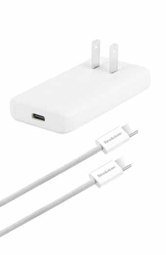 BROOKSTONE 6 ft. Braided Charge Cable & Power Bank Set