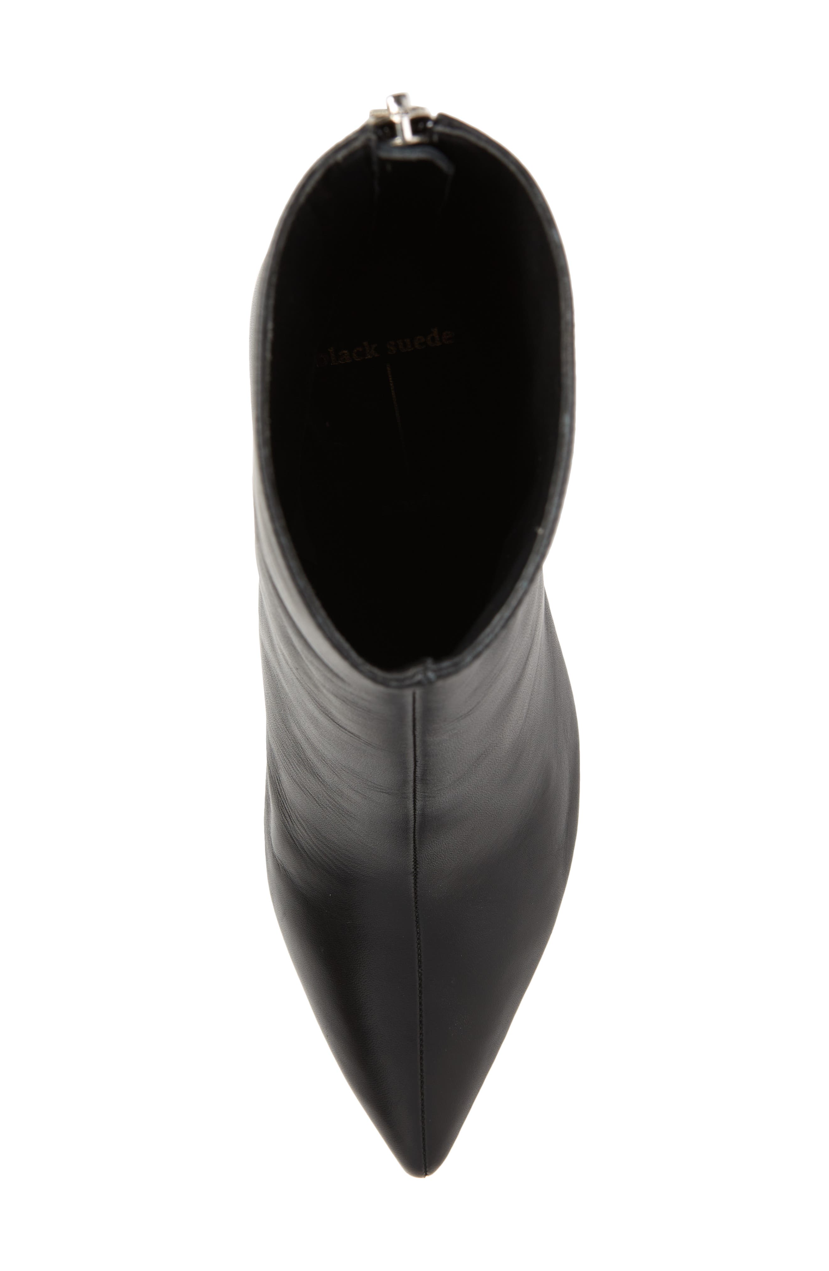 BLACK SUEDE STUDIO Jennifer Pointy Toe Bootie, Alternate, color, 