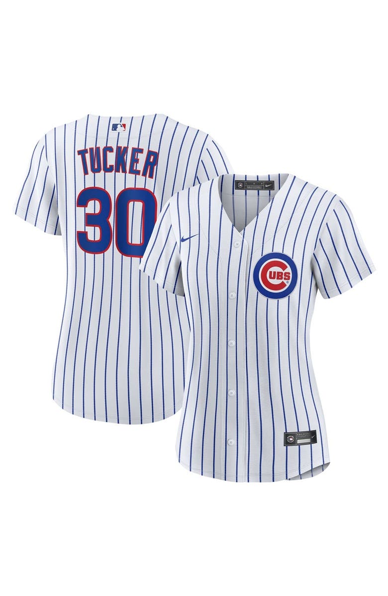 Nike Women's Nike Kyle Tucker White Chicago Cubs Home Replica Player Jersey, Main, color, White