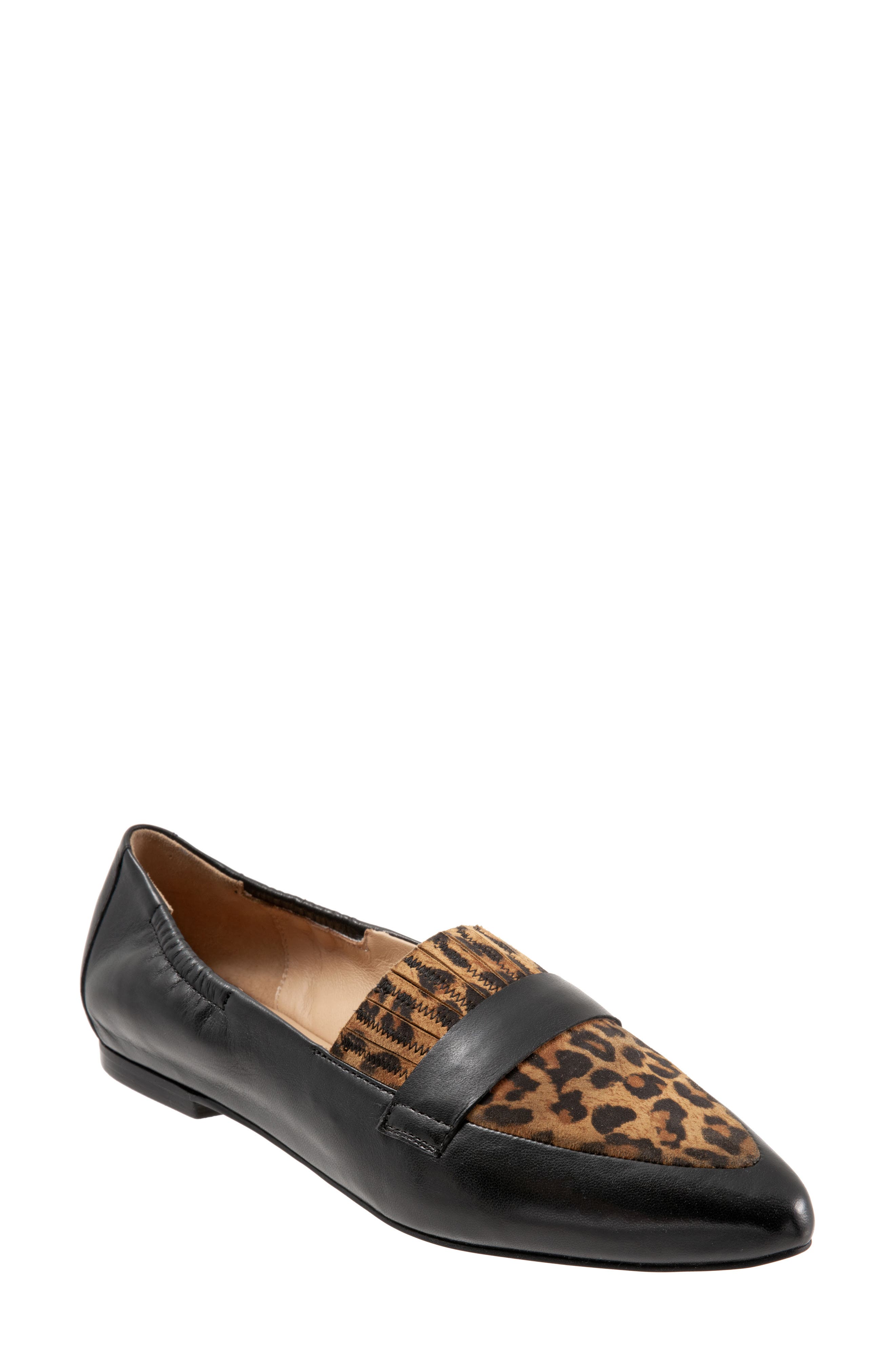 Emotion Loafer, Main, color, BLACK/ TAN CHEE