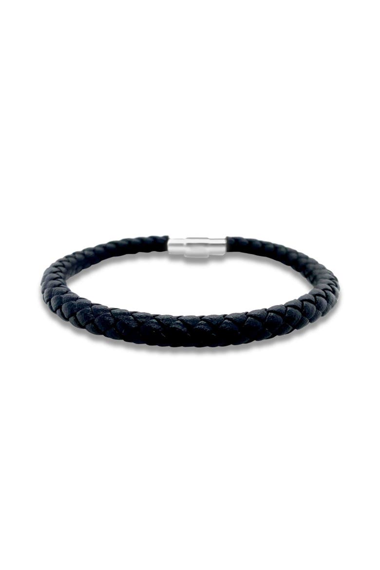Tendril Braid Men's Cuff, Alternate, color, White