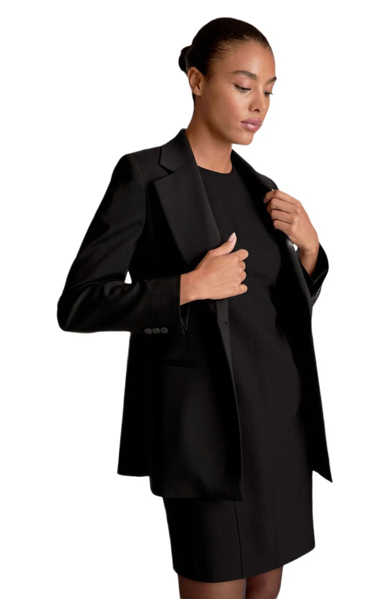 M.M.LaFleur Moreland Travel Blazer, Alternate, color, Black