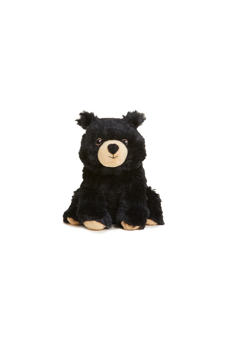 Warmies Black Bear Junior Plush Toy, Alternate, color, Black