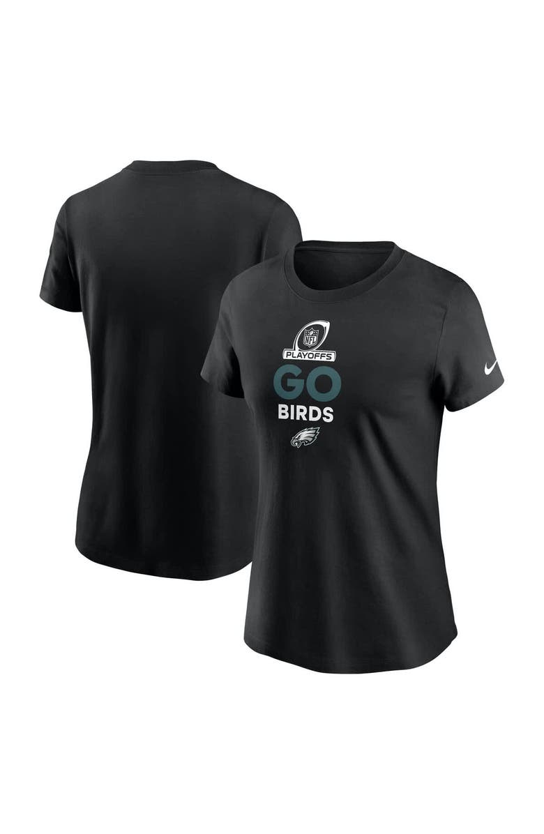 Nike Women's Nike Black Philadelphia Eagles 2024 NFL Playoffs T-Shirt, Alternate, color, 