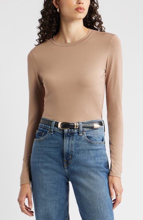 Long Sleeve Crewneck T-Shirt