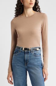 Nordstrom Long Sleeve Crewneck T-Shirt