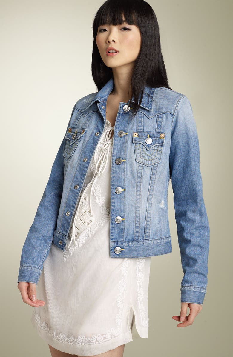 True Religion Brand Jeans 'Jimmy' Denim Jacket, Main, color, 