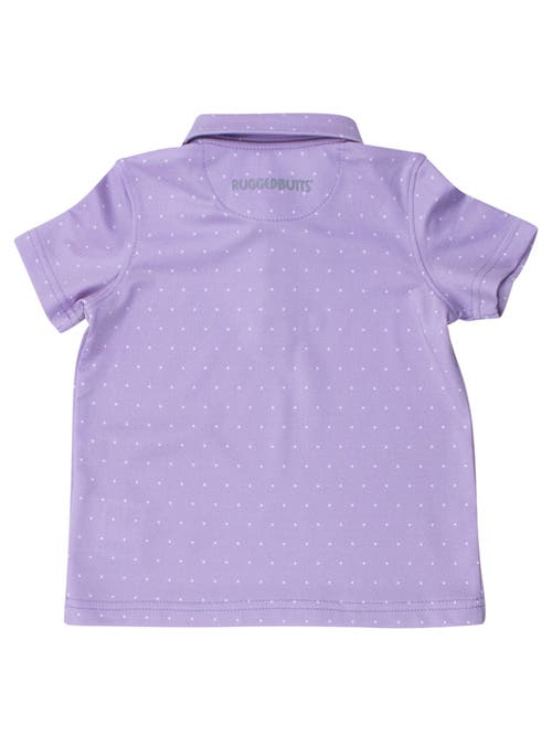 Rufflebutts Boys Knit Short Sleeve Performance Polo