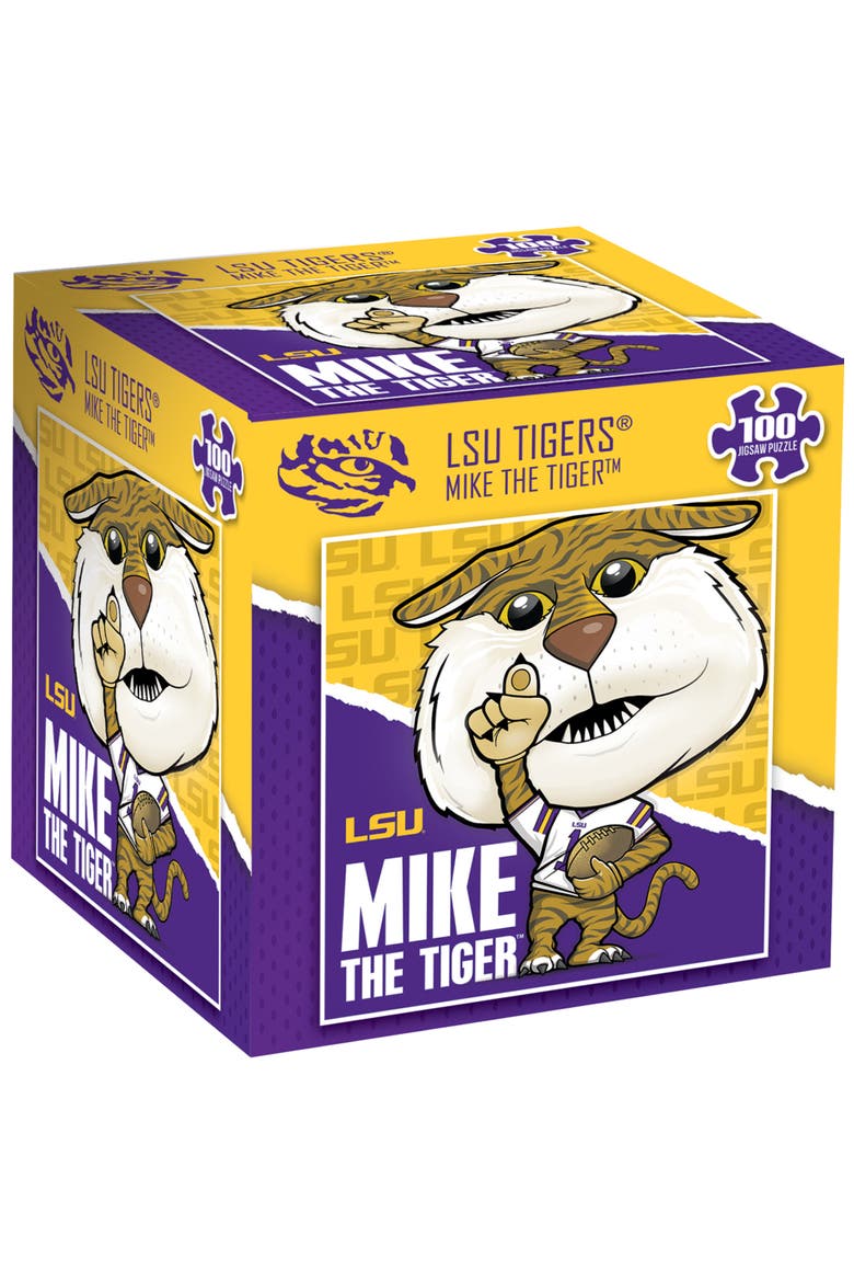 LSU Tigers Mascot 100 Piece Puzzle, Main, color, Multicolor