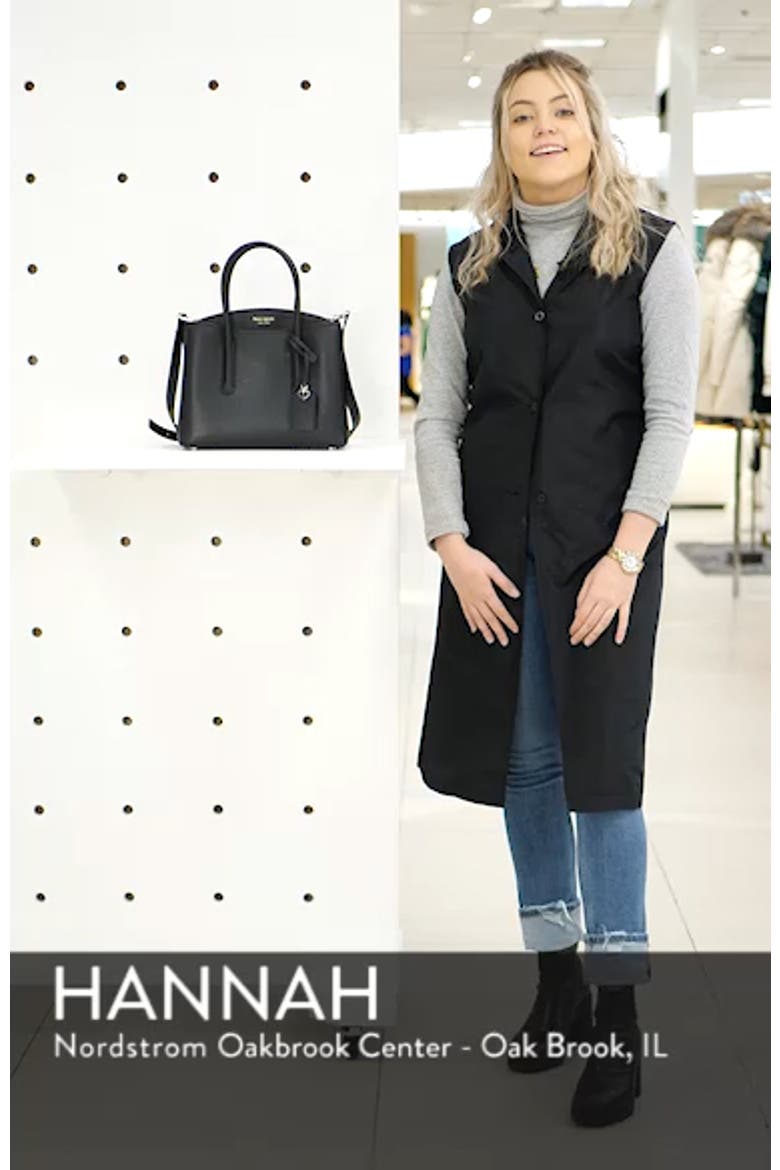 medium margaux leather satchel video