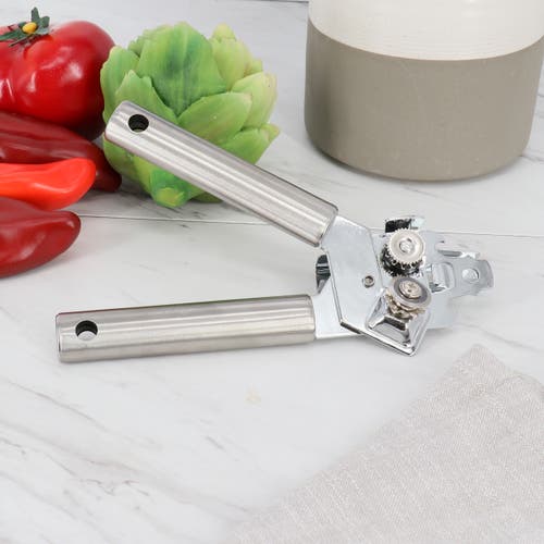 Oster Baldwyn 7.5 Inch Stainless Steel Can Opener In Silver
