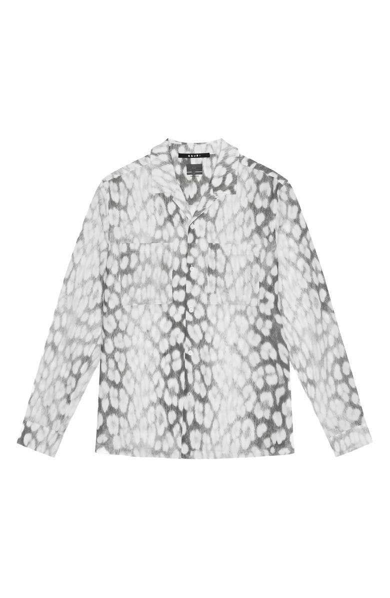 Ksubi Leo Portal Resort Button-Up Resort Shirt, Alternate, color, 
