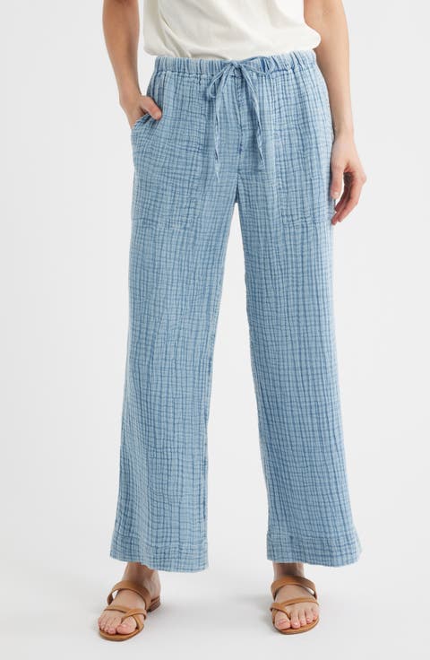 Dune Organic Cotton Wide Leg Pants
