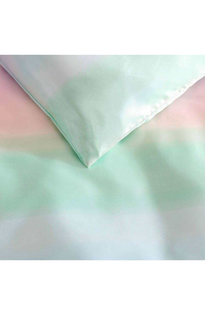 Betsey Johnson Pastel Ombré Duvet Cover & Sham Set, Alternate, color, Purple