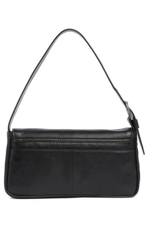 Lucky Brand Luma Leather Shoulder Bag In Black
