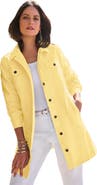 Jessica London Long Denim Jacket