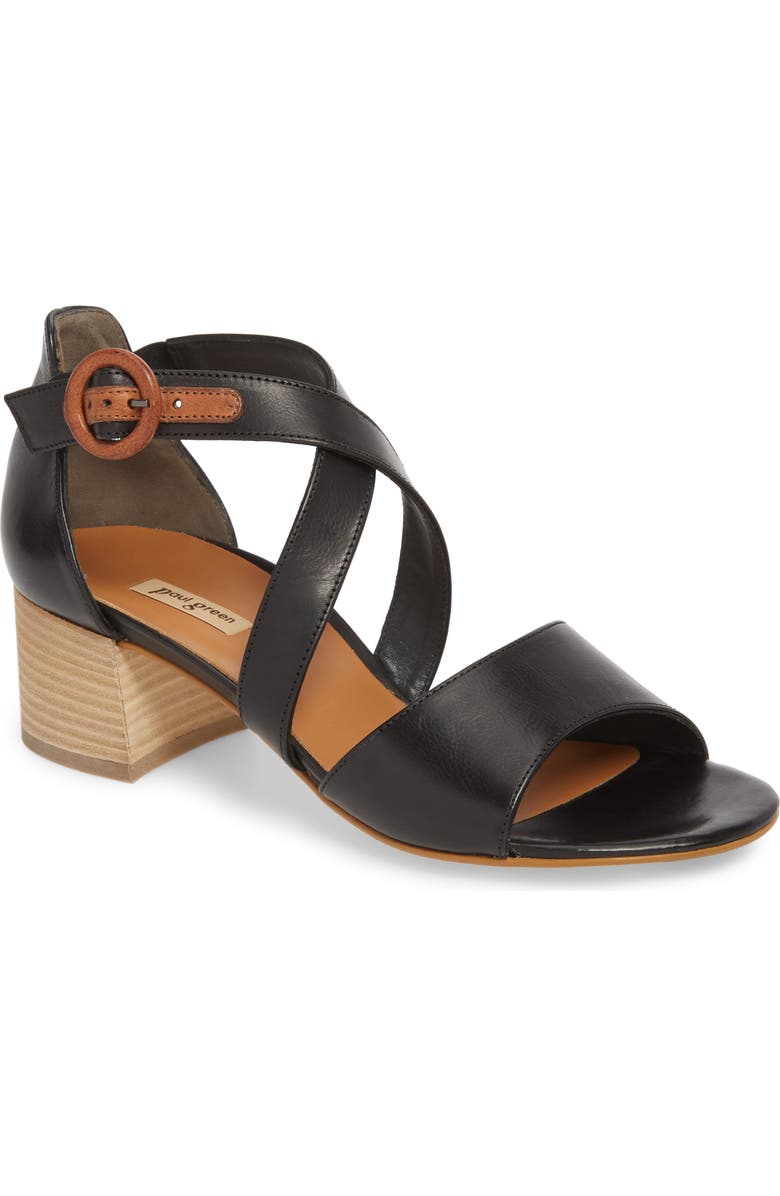 Paul Green Sally Quarter Strap Sandal, Main, color,