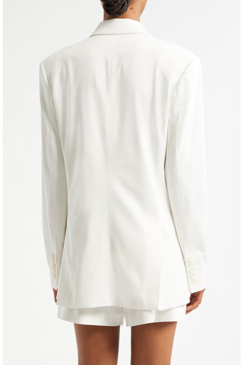 Calla Double Breasted Blazer, Alternate, color, WHITE
