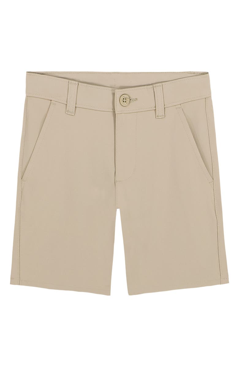 Nautica Kids' Stretch Performance Shorts, Main, color, Khaki