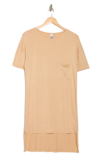 Go Couture Short Sleeve High-low Tunic Top