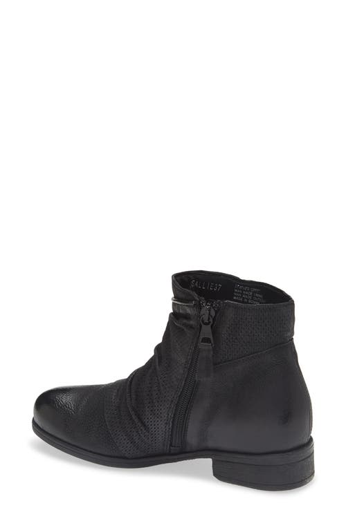 Miz Mooz Sallie Scrunch Leather Boot In Multi