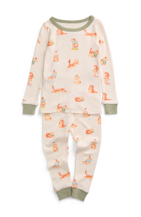 Print Pyjama Set (Baby, Toddler & Little Kid)