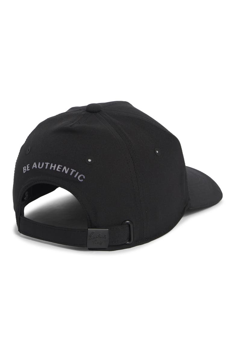 Links Embroidered Adjustable Baseball Cap, Alternate, color, BLACK