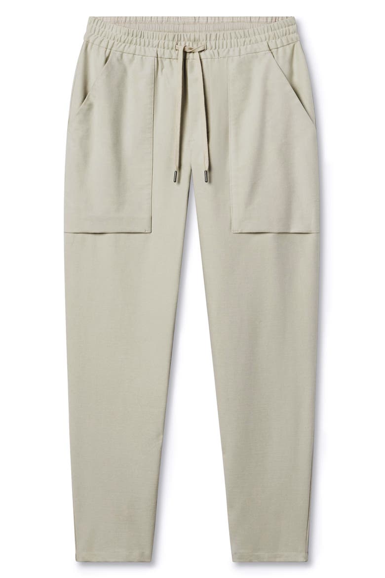 Icon Pull-On Crop Stretch Pants, Alternate, color, SAND DUNE