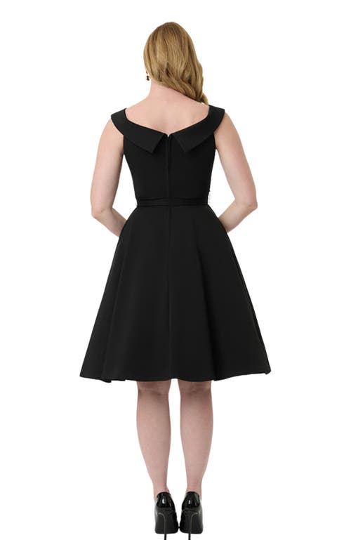 UNIQUE VINTAGE UNIQUE VINTAGE OFF THE SHOULDER SWING DRESS