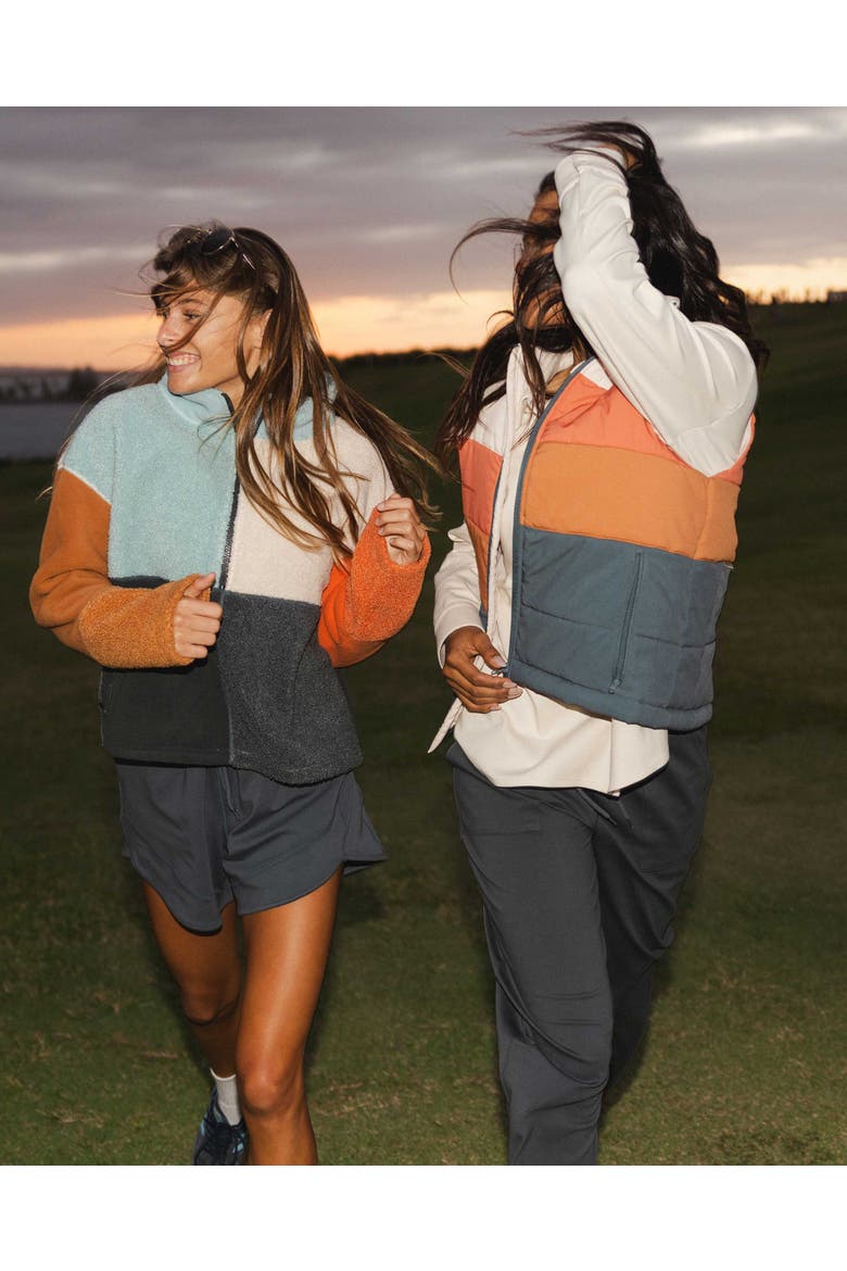 Colorblock Vest, Alternate, color, Camp